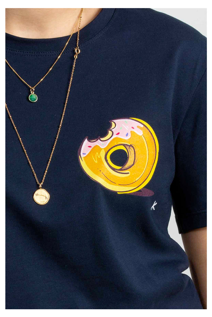 tshirt navy donut
